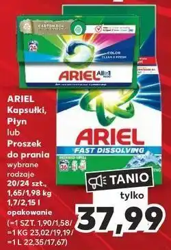 Kaufland Kapsułki do prania color ariel all in 1 oferta