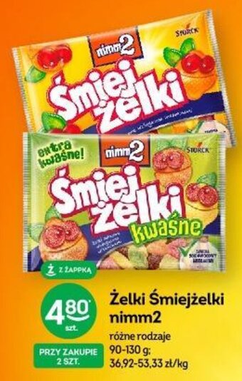 Żabka Żelki Śmiejżelki nimm2 90-130 g oferta