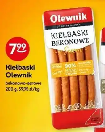 Żabka Kiełbaski Olewnik bekonowo-serowe 200 g oferta