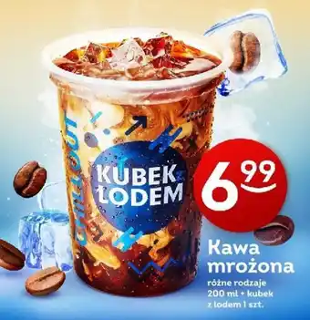 Żabka Kawa mrożona różne rodzaje 200 ml + kubek z lodem 1 szt. oferta