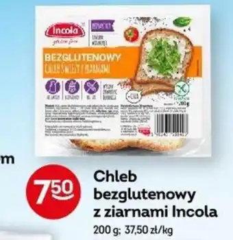 Chleb bezglutenowy z ziarnami Incola 200 g