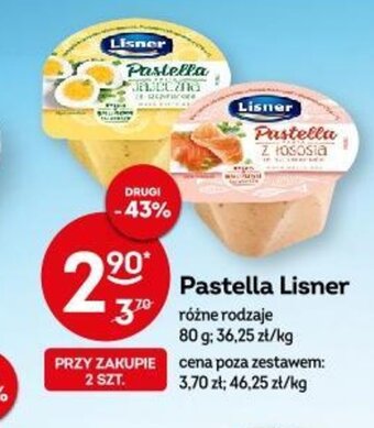 Żabka Pastella Lisner 80 g oferta