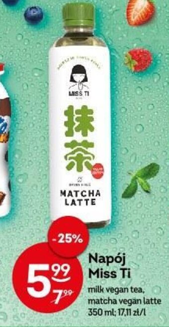 Żabka Napój Miss Ti 350 ml oferta