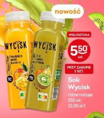 Żabka Sok Wycisk 250 ml oferta