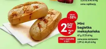 Żabka Mini bagietka meksykańska 67 g oferta