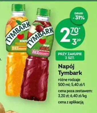 Żabka Napój Tymbark 500 ml oferta