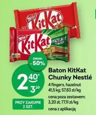 Żabka Baton KitKat Chunky 41,5 g oferta