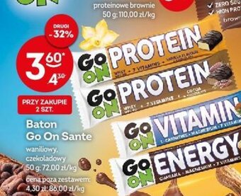 Baton Go On Sante 50 g