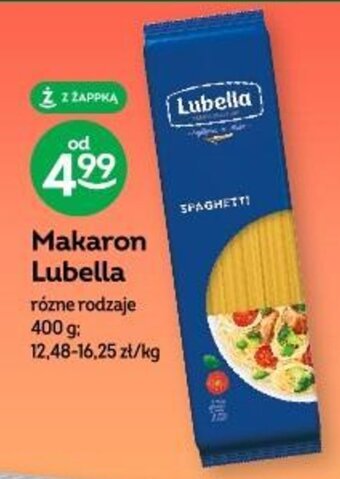 Żabka Makaron Lubella 400 g oferta