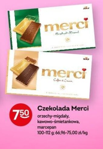 Żabka Czekolada Merci 100-112 g oferta