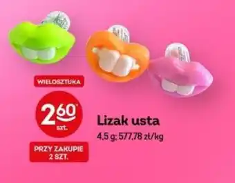 Żabka Lizak usta 4,5 g oferta
