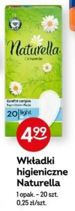 Żabka Wkładki higieniczne Naturella 20 szt./opak. oferta