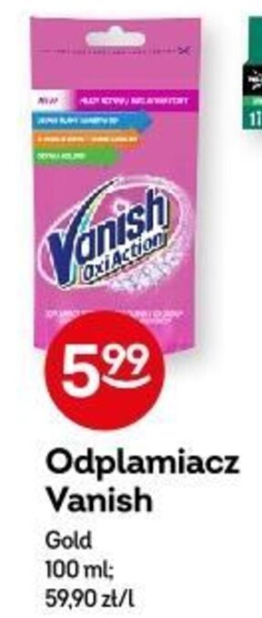 Żabka Odplamiacz Vanish 100 ml oferta