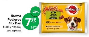 Żabka Karma Pedigree Mix Dań 4 x 100 g oferta
