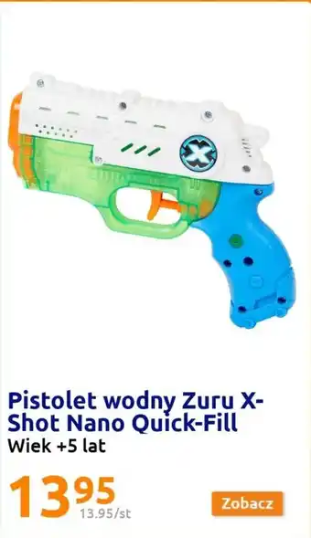 Pistolet wodny Zuru X-Shot Nano Quick-Fill