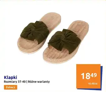 Action Klapki Rozmiary 37-40 oferta