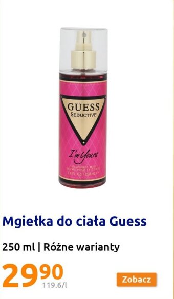 Action Mgiełka do ciała Guess 250 ml oferta