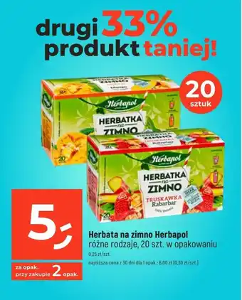 Dealz Herbata na zimno Herbapol, 20 szt. / opak. oferta