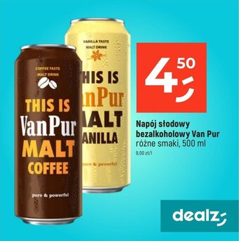 Napój słodowy bezalkoholowy Van Pur, 500 ml