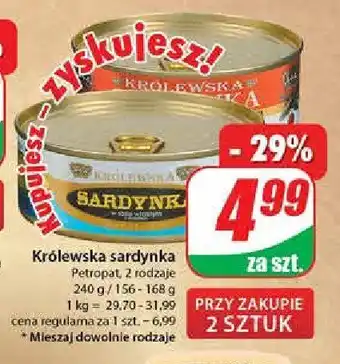 Dino Sardynka królewska w oleju oferta