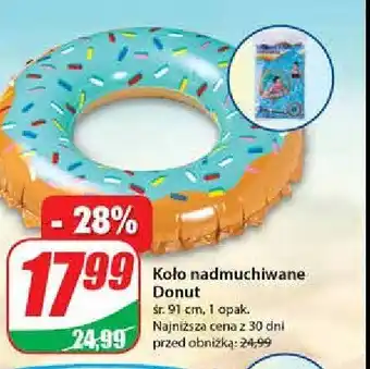 Dino Koło dmuchane donut oferta