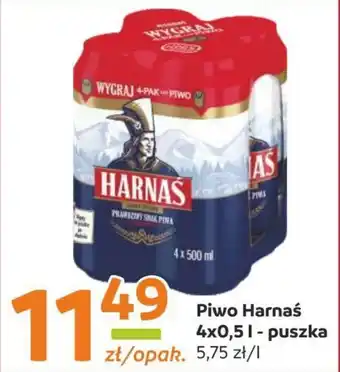Gama Piwo Harnaś 4 x 0,5 l oferta