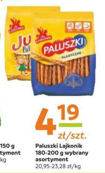 Gama Paluszki Lajkonik 180-200 g oferta