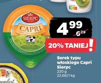 Netto Serek typu włoskiego capri sierpc oferta