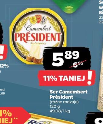 Netto Ser camembert président oferta