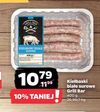 Netto Kiełbaski białe surowe grill bar oferta