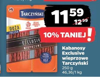 Netto Kabanosy exclusive wieprzowe tarczyński oferta
