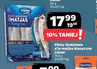 Netto Filety śledziowe a'la matjas klasyczne lisner oferta