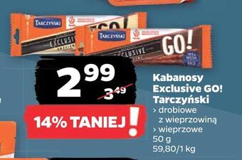 Netto Kabanosy exclusive go! tarczyński oferta