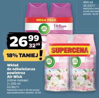 Netto Wkład do odświeżacza powietrza air wick oferta