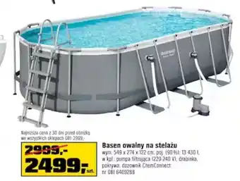 OBI Basen na stelażu bestway oferta