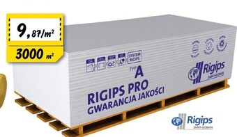Bricoman Płyta gipsowo-kartonowa rigips oferta