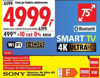 Media Expert Telewizor sony oferta