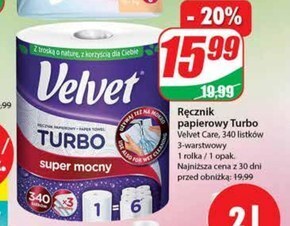 Dino Velvet turbo ręcznik papierowy oferta