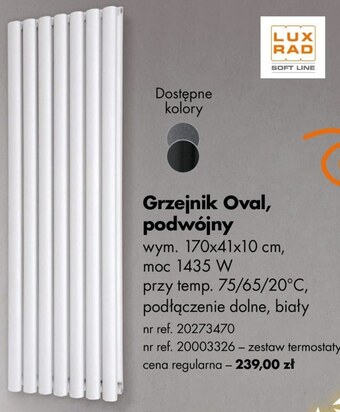 Bricoman Grzejnik lux rad oferta