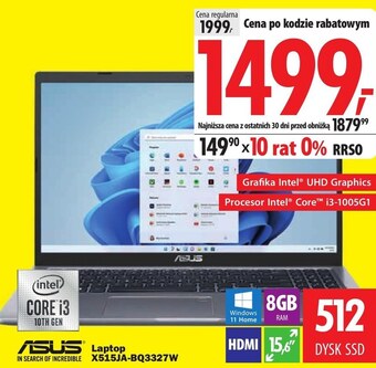 Media Expert Laptop asus oferta
