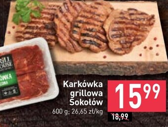 Stokrotka Karkówka na grilla sokołów oferta