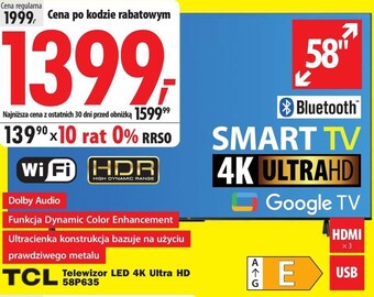 Media Expert Telewizor tcl oferta
