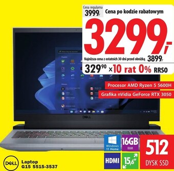 Media Expert Laptop dell oferta