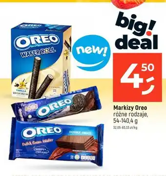 Rurki z nadzieniem waniliowym oreo wafer roll