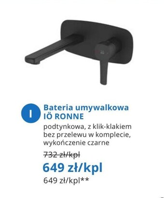 Blu Bateria łazienkowa oferta