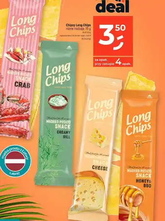 Dealz Chipsy honey bbq long chips oferta