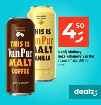 Dealz Piwo this is van pur malt vanilla oferta