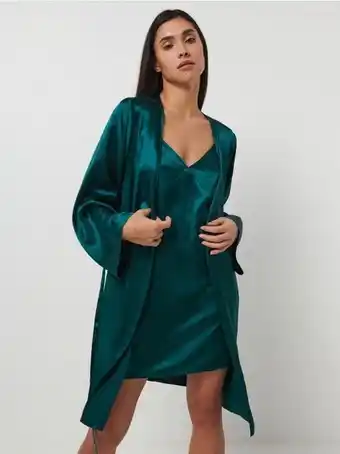 Sinsay Szlafrok satynowy oferta