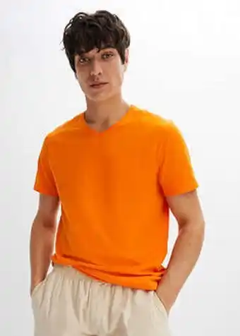 T-shirt z dekoltem w serek (3 szt.)