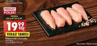 Biedronka Polędwiczki z kurczaka 1kg oferta